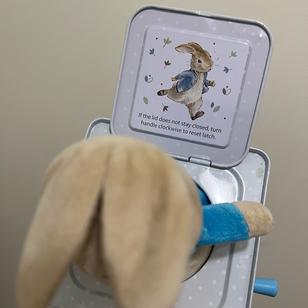 Peter Rabbit Music jack in the Box - Picture 3 of 5